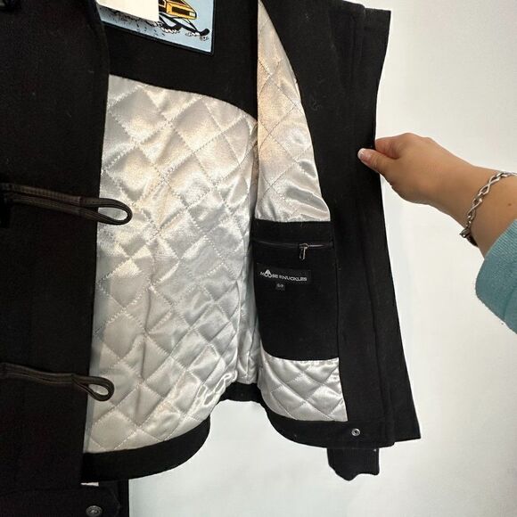 Rare 𝅺NWT Moose Knuckles Military Style Warm Bomber Jacket, Size S - Picture 7 of 9